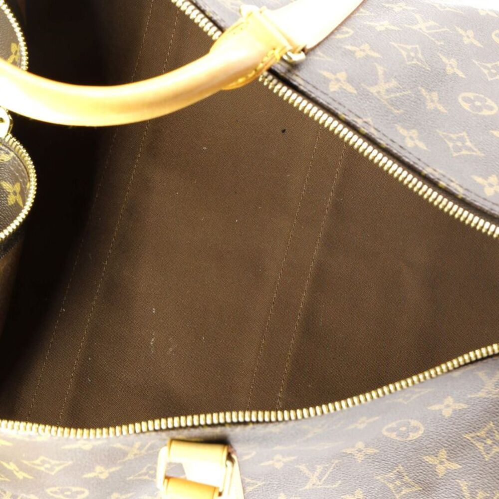 Louis Vuitton Keepall Bandouliere Bag Monogram Canvas 50 Brown - Picture 5 of 9